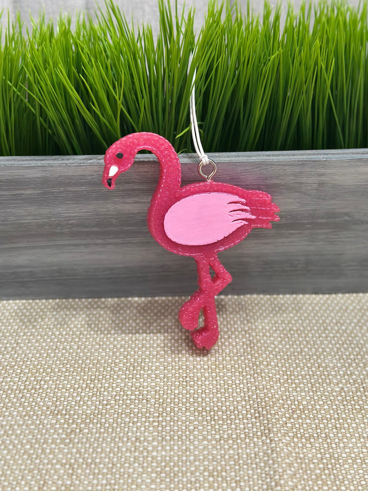 Pink Flamingo Car Freshie
