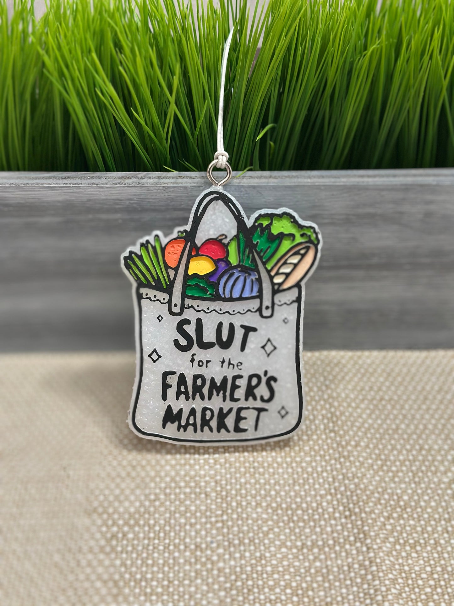 Farmers Market Car Freshie