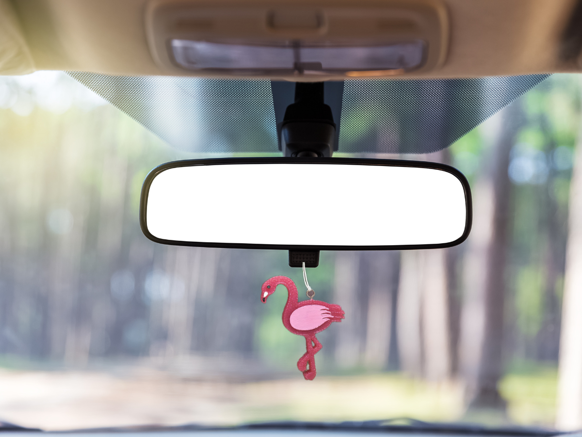 Pink Flamingo Car Freshie