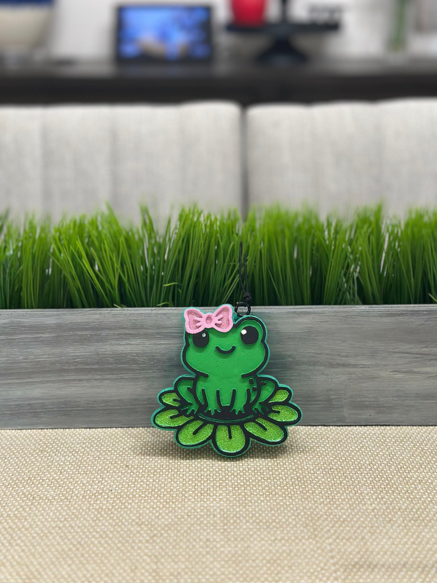 Lily Pad Princess Car Freshie