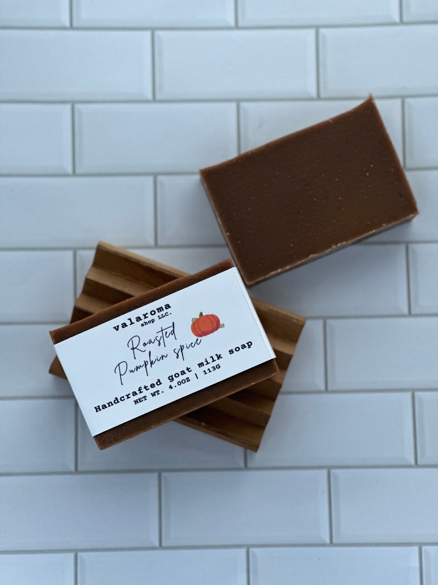 Roasted Pumpkin Spice Goat Milk Soap