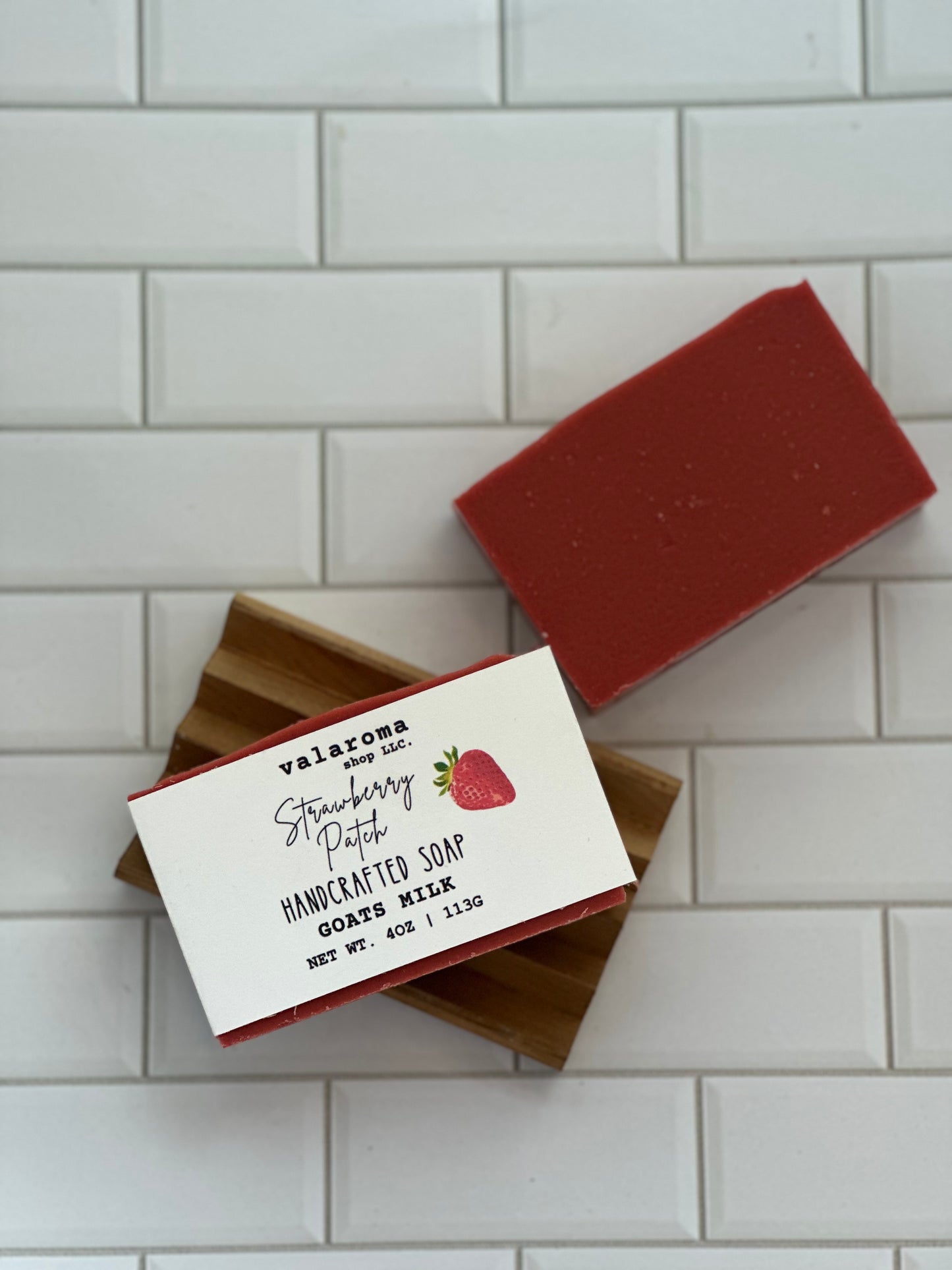 Strawberry Patch Goat Milk Soap