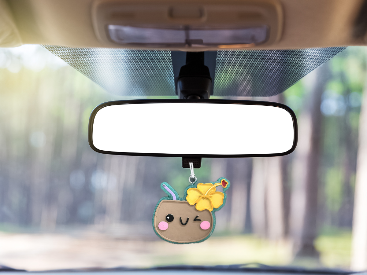 Coconut Sippin Car Freshie
