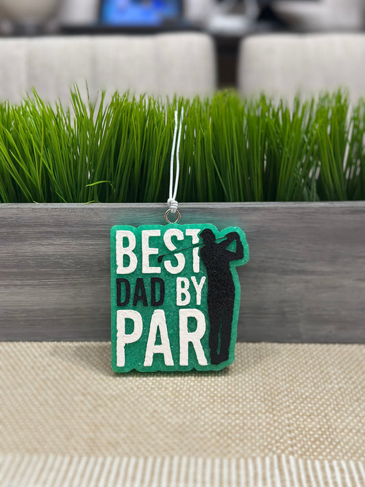 Best dad by par Car Freshie