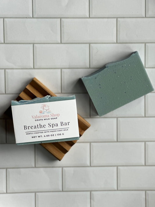 Breathe Spa Bar Goats Milk Soap