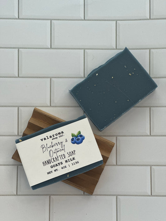 Blueberry & Thyme Goats Milk Soap