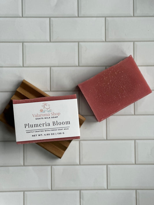 Plumeria Bloom Goats Milk Soap