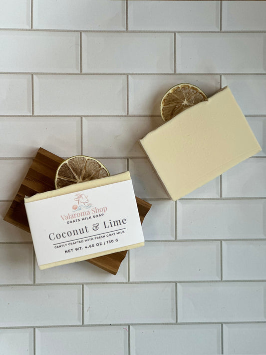 Coconut & Lime Goats Milk Soap