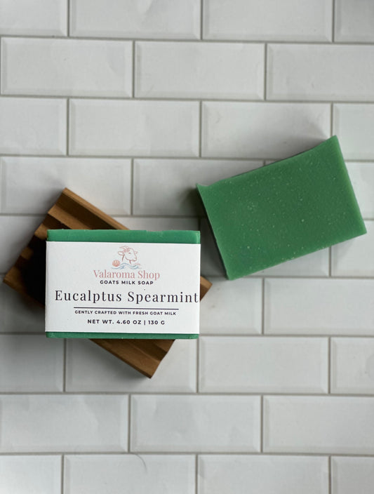 Eucalyptus Spearmint Goats Milk Soap