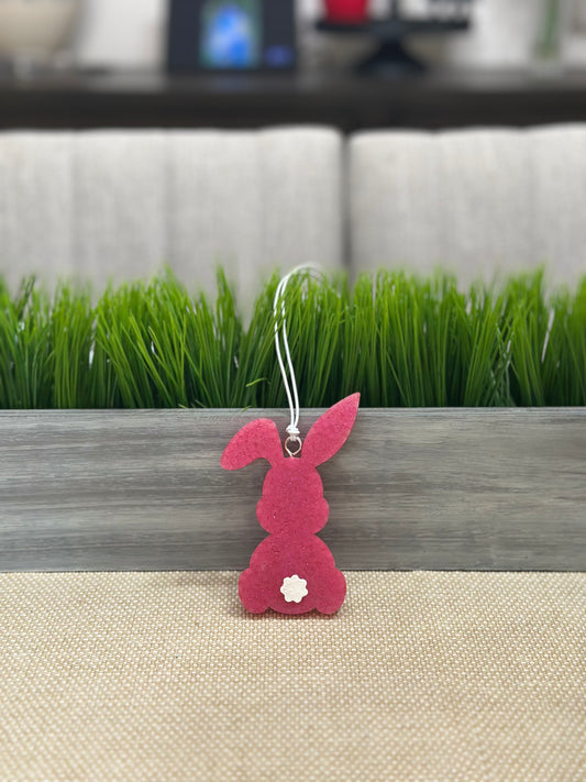 Bunny in Bloom Car Freshie