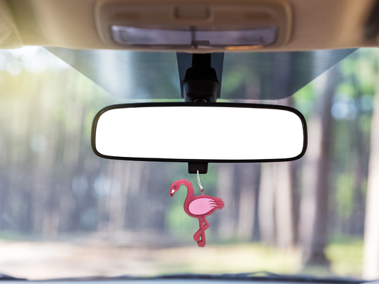 Pink Flamingo Car Freshie