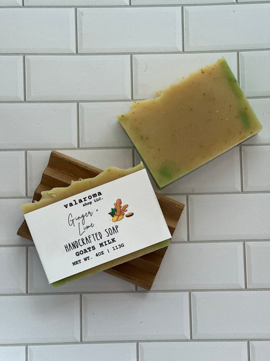 Ginger + Lime Goats Milk Soap