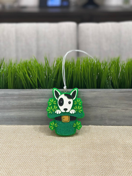 Shamrock Sniffer Car Freshie