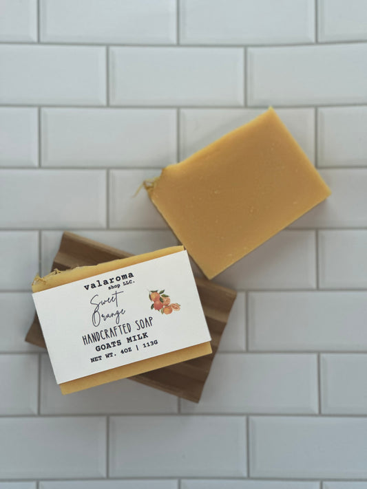 Sweet Orange Goats milk Soap