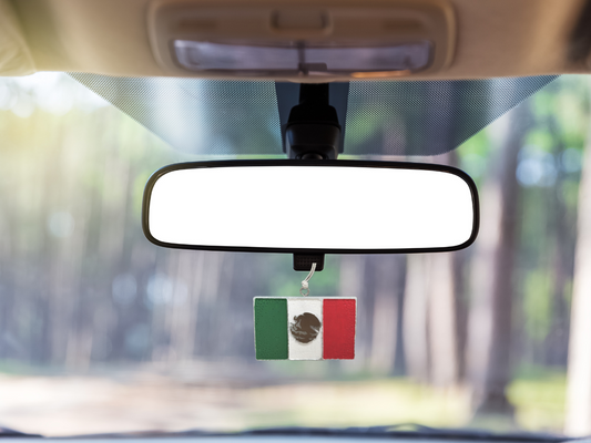 Hispanic Flags Car Freshies